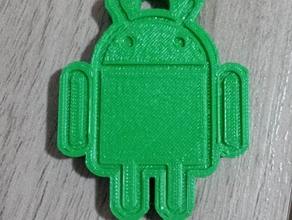 android Anahtarlık 3d print model - Mito3D