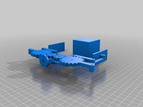 özel parametrik robot pençe benim Robotik 3d print model - Mito3D