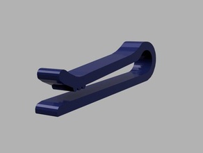 general clip 5mm wide parts clips 3d print model - Mito3D
