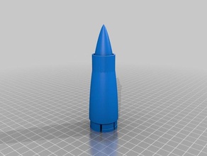 mon nouveau modèle de fusée passe-temps personnalisé 3d print model - Mito3D