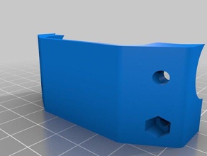 bowden-extruder montage blokken 3d de printer delen 3d print model - Mito3D