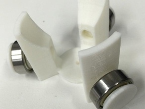 filamento de spool titular 608zz rolamento 58mm buraco outros spoolholder rolos 3d print model - Mito3D