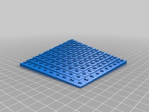 mijn maat gemaakte tafel van vermenigvuldiging wiskunde 3d print model - Mito3D