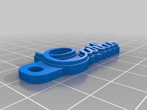 carla organización personalizado 3d print model - Mito3D