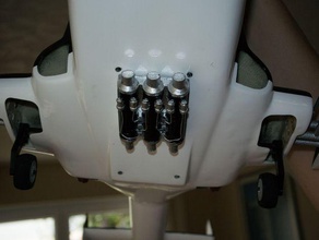 airwolf roketatar 450 canopy rc araç heli helikopter sinüs 3d print model - Mito3D