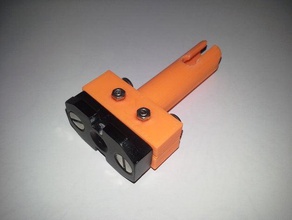 ikelite de liberação rápida t-mount câmera bandeja subaquático 3d print model - Mito3D