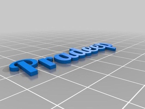 pradeep superior organização personalizado 3d print model - Mito3D