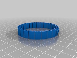 test 3 bracciali personalizzato 3d print model - Mito3D