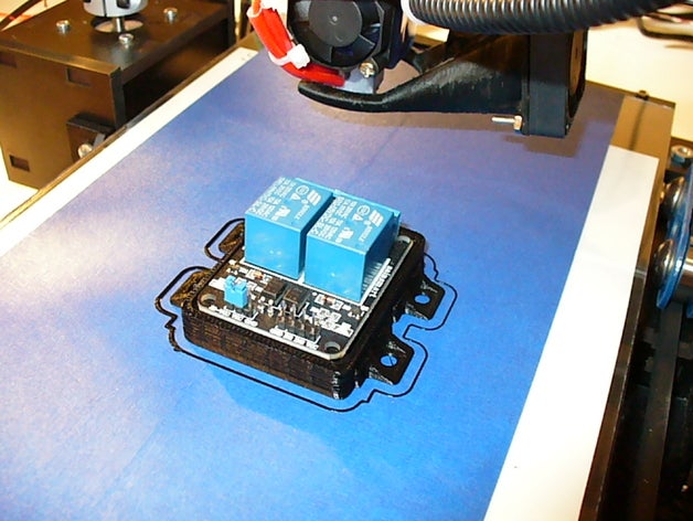 sainsmart dual relay board 3d printing 3D print model - Mito3D