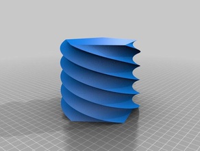 mijn maat sterren ellispe polygoon vaas pen flower pot schepper inrichting 3d print model - Mito3D
