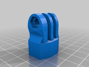 gopro tripod mount diy 3d print model - Mito3D