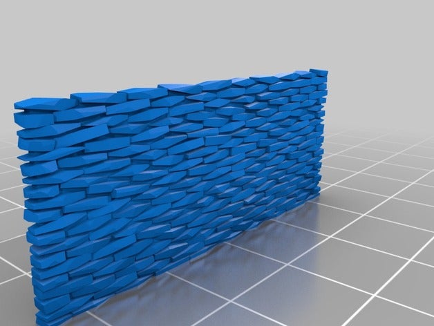 mur petit accessoires de jeu personnalisé 3D print model - Mito3D