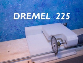 rotary tool cutoff saw hinge dremel model 225 machine tools 3d print model - Mito3D