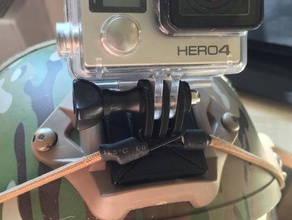 gopro nvg mount de la caméra airsoft montage 3d print model - Mito3D