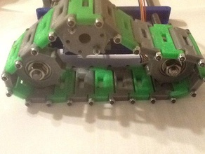 28byj-48 stepper mount tandwiel tom tri-track robot robotica openscad tri 3d print model - Mito3D