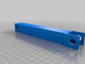 yatay delik araçlar özelleştirilmiş 3d print model - Mito3D