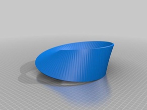 my customized mobius strip math art 3d print model - Mito3D