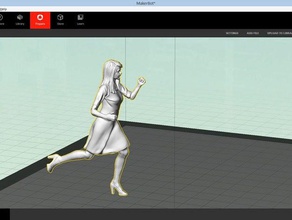 vrouwelijke copy3d brasil de mensen figuur 3d print model - Mito3D