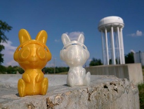 jenny bunny creatures 3d print model - Mito3D