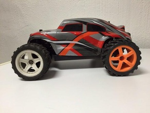 tekerlek 116 rc-araba araç rc araba jantlar 3d print model - Mito3D