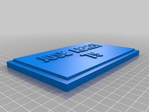 jose abreu chicago white sox 3d printing plaque 3d print model - Mito3D