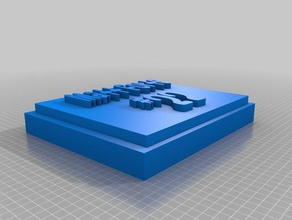 matt forte osos de chicago 3d la impresión fútbol placa 3d print model - Mito3D