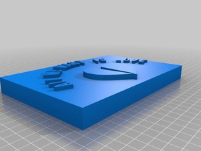 todos nós queremos o amor 3d impressão placa 3d print model - Mito3D