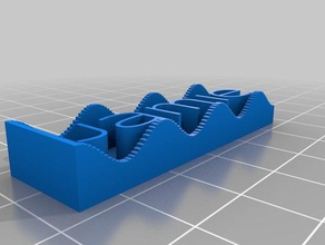 il mio progetto personalizzato di modellazione parametrica openscad apprendimento 3d print model - Mito3D