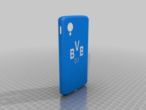 borrusia dortmund nexus 5 cas bvb 3d l'impression 3d print model - Mito3D