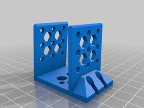 desk cable catcher 2 office customized 3d print model - Mito3D