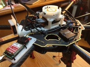 tarot mount fpv zender immersionrc anderen voertuigen 58ghz 600mw tx 680 pro 3d print model - Mito3D