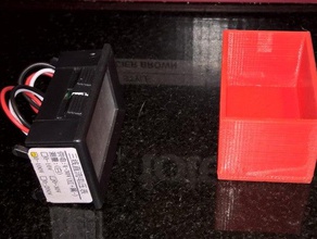 simple petite enceinte led voltmètre acheté en dehors d'ebay de l'électronique la boîte logement 3d print model - Mito3D