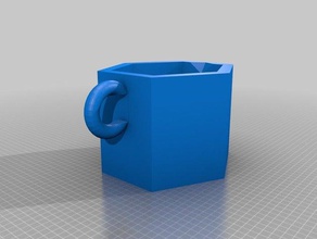 simple taza 3d impresión 3d print model - Mito3D