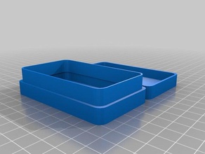 schulbox 2 containers customized 3d print model - Mito3D