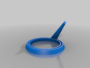 vortex potlood houder de kunst gereedschappen maat 3d print model - Mito3D