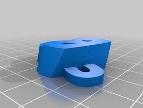 bo Anahtarlık organizasyon özelleştirilmiş 3d print model - Mito3D
