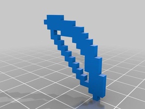 minecraft bow toys games 3d print model - Mito3D