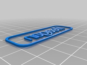 meagan signs logos customized 3d print model - Mito3D