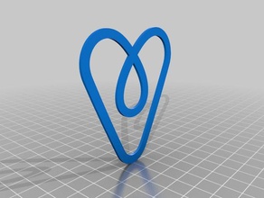 airbnb b&eacutelo bookmark office belo belong anywhere paperclip paper clip 3d print model - Mito3D