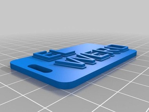 el wero, cioè organizzazione personalizzato 3d print model - Mito3D