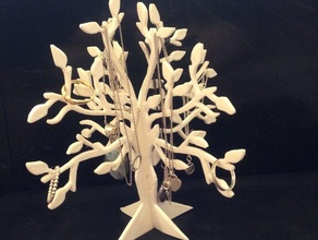 tree jewellery holder 3d printing 3d print model - Mito3D