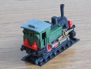 locomotive à vapeur t3h0 couleur des véhicules le spam 3d print model - Mito3D