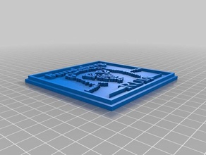bundaberg rum coaster inrichting 3d print model - Mito3D