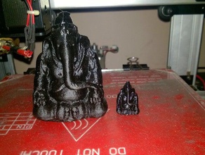 deus ganesha esculturas deusa vinayagar vinayaja vinayaka senhor réplica scan escultura 3d print model - Mito3D