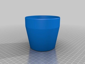 piantare in vaso all'aperto giardino fioriere la semina piante vasi per piantine 3d print model - Mito3D