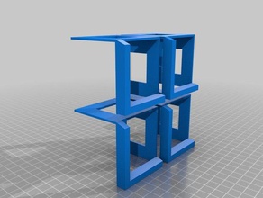 lack stack bracket organization ikea 3d print model - Mito3D