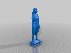 woman 3d scan scans replicas 3d print model - Mito3D