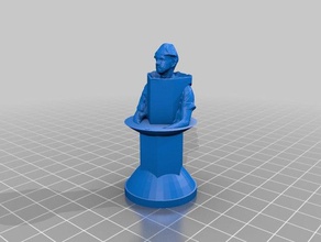 pawn08-joseph satranç 3d print model - Mito3D