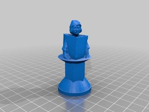 pawn07-melanie chess 3d print model - Mito3D