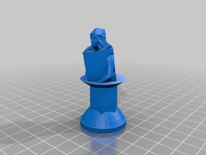 pawn05-carolina chess 3d print model - Mito3D